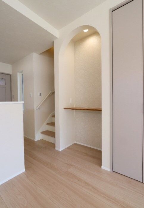 グランレブリー 【京都市/1000万円台/シンプルモダン/図面あり】京都市内で2台分の駐車スペースもある家の建築実例画像4