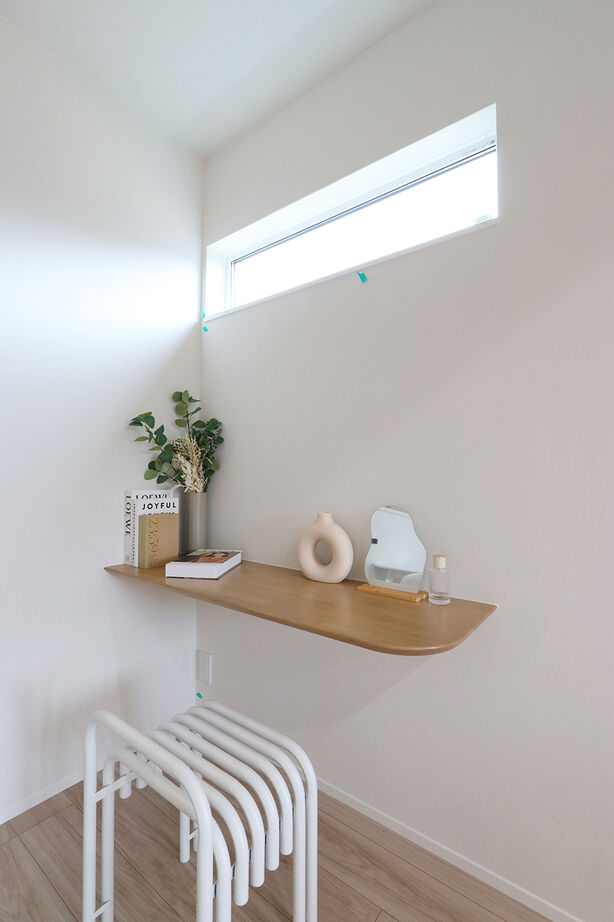 グランレブリー 【京都府京都市/1000万円台/間取り図有】高天井で開放的な2階LDK。白基調にアーチが彩るカフェ風の可愛い家の建築実例画像6