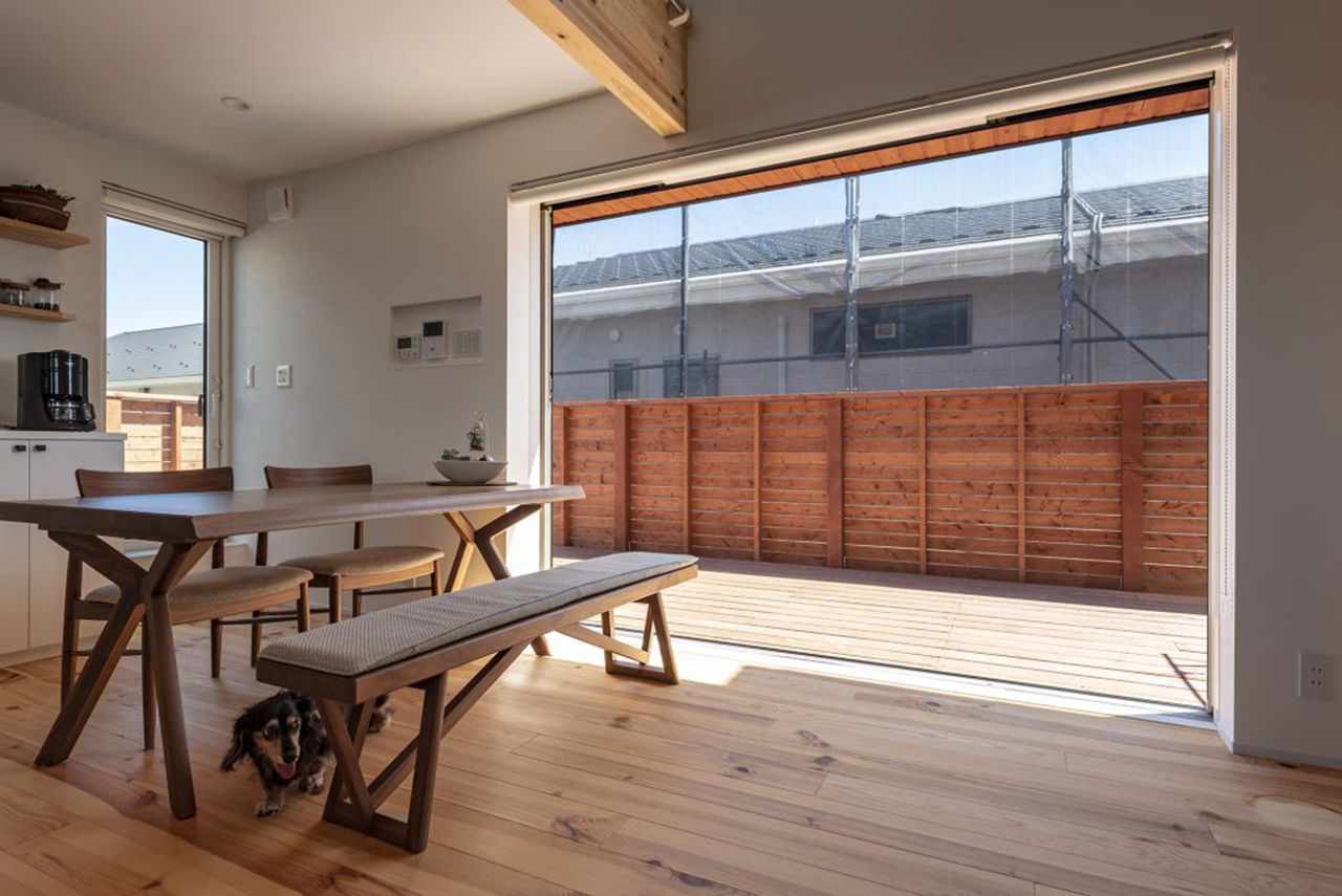 ヒノケン 【店舗併用住宅】大空間に仲間が集う空と太陽を感じるサーフスタイルの家の建築実例画像3