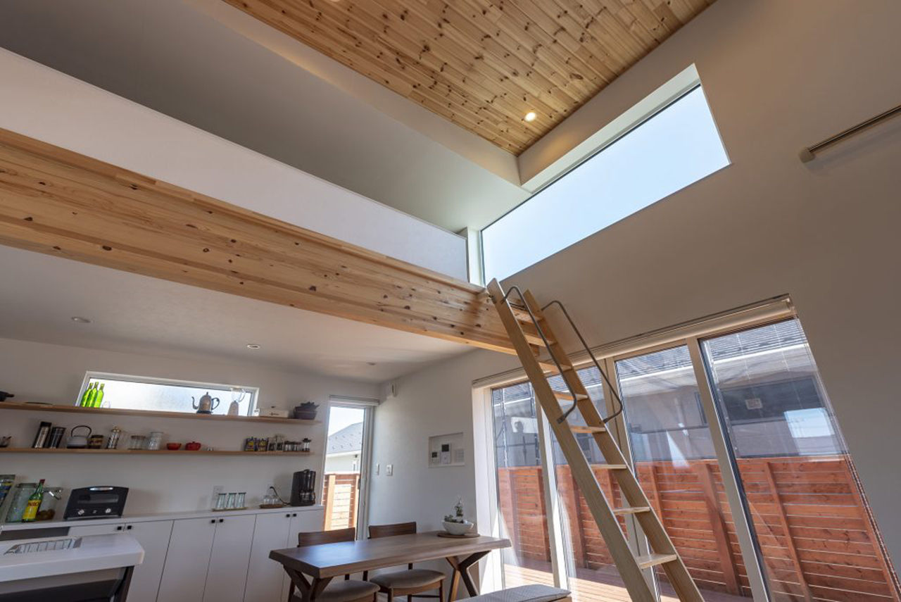 ヒノケン 【店舗併用住宅】大空間に仲間が集う空と太陽を感じるサーフスタイルの家の建築実例画像5