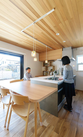 ヒノケン 【中庭のある家】性能とデザインを両立した中庭を囲む回廊型プランの建築実例画像5