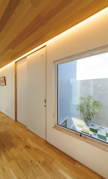 ヒノケン 【中庭のある家】性能とデザインを両立した中庭を囲む回廊型プランの建築実例画像7