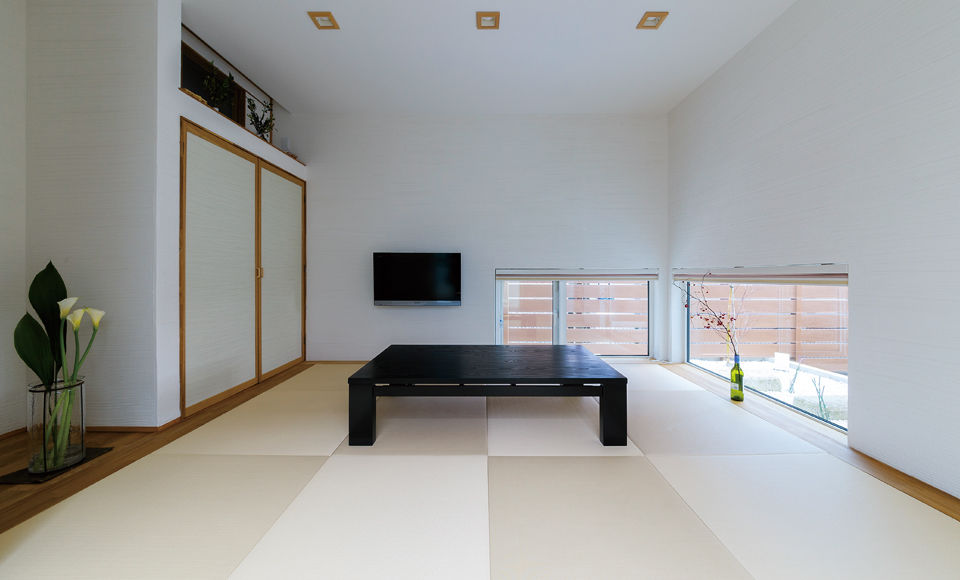 ヒノケン 【中庭のある家】性能とデザインを両立した中庭を囲む回廊型プランの建築実例画像9