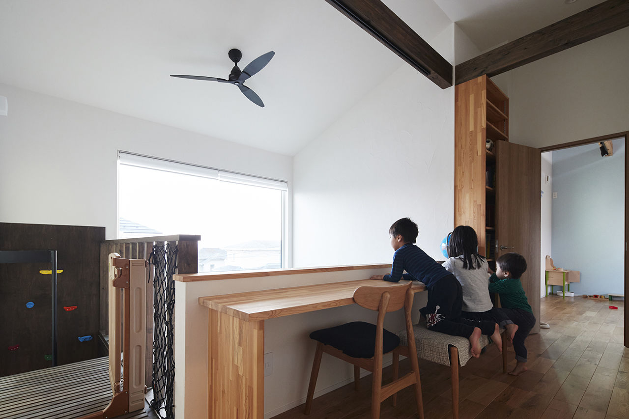 ヒノケン 【ボルダリングウォール×ZEHの住まい】子どもたちがのびのびと身体を動かして遊べる家の建築実例画像7