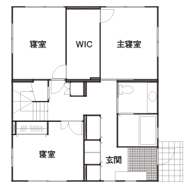 トヨタT&S建設 【愛知県/間取り】屋上で家族と暮らしを楽しむ。陽光も抜群な「モダン&インダストリー」のコンクリート住宅の間取り図（3LDK）1階