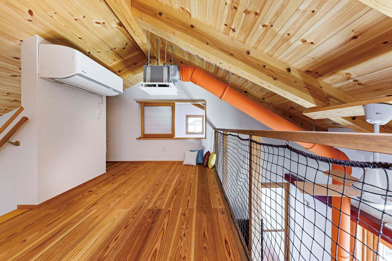 大和工務店 【平屋×離れ×W断熱｜間取り図有】特許の全館空調で冬の朝も寒さ知らず。キャビンは多趣味な夫の秘密基地の建築実例画像6