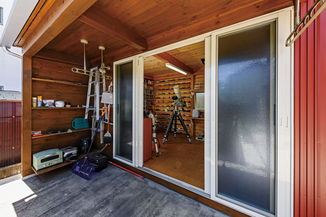 大和工務店 【平屋×離れ×W断熱｜間取り図有】特許の全館空調で冬の朝も寒さ知らず。キャビンは多趣味な夫の秘密基地の建築実例画像8