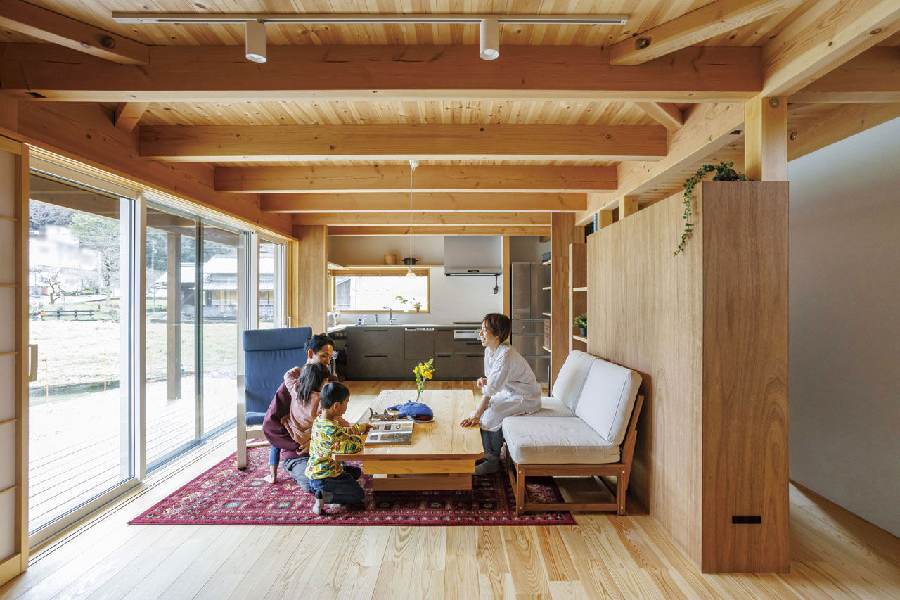 大和工務店 【2000万円台×31坪×W断熱｜間取り図有】「家族が集まりやすい」間取りで幸せ。和×北欧を楽しむ無垢の家の建築実例画像2