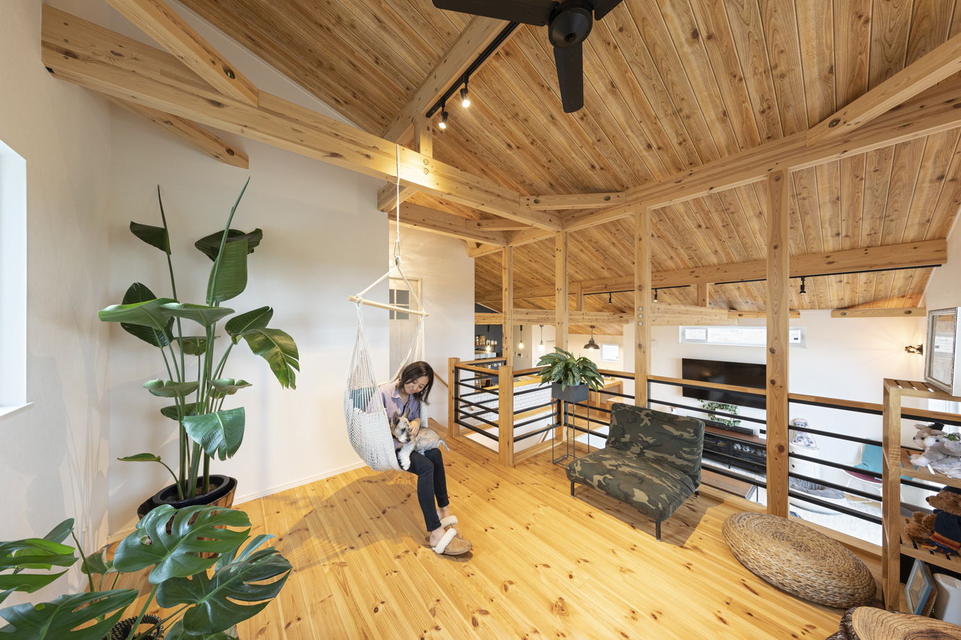 ヒューマンホームズ 【1000万円台|30坪台|間取図あり】土地探しからお手伝い！バイクガレージとしても使える趣味部屋のある家の建築実例画像8