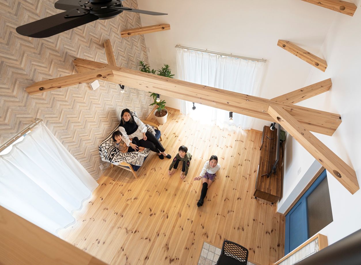 ヒューマンホームズ 【1000万円台|30坪台|間取図】憧れの薪ストーブを備えた平屋感覚の２階建て。庭でキャンプやBBQも楽しい！の建築実例画像7