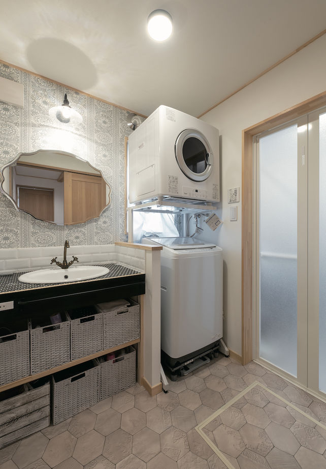 ヒューマンホームズ 【bino|1000万円台|20坪台|間取り図】吹き抜けで自然素材に囲まれた開放感を満喫！土間リビングも楽しい家の建築実例画像7