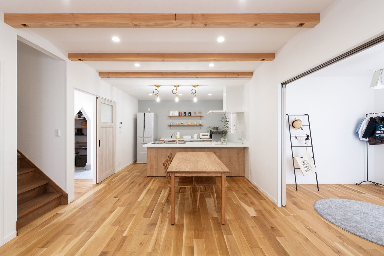 KITOKITO HOME&LIFE 【橋本市｜2000万円台｜30坪台｜キューブハウス】「子育ても、お家のおしゃれも楽しみたい！」に応えた家の建築実例画像2