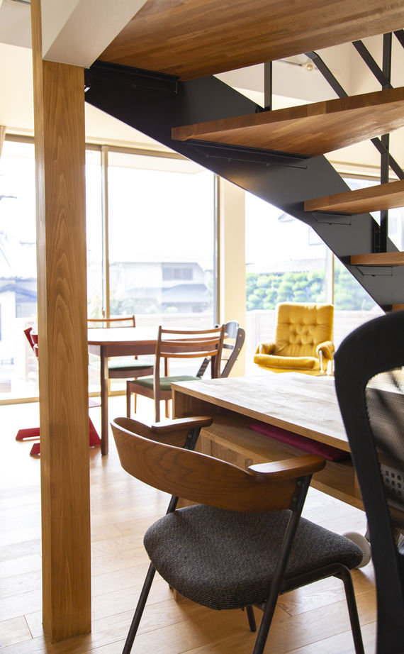 KITOKITO HOME&LIFE 【生駒市｜2000万円台｜30坪台｜建築家】家族それぞれに居心地のいい場所がある、スキップフロアの家の建築実例画像10