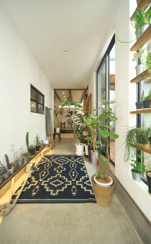 KITOKITO HOME&LIFE 【堺市｜2000万円台｜40坪台｜ペット】自然とつながる中庭や土間…温もりのある木＆しっくいの家の建築実例画像3