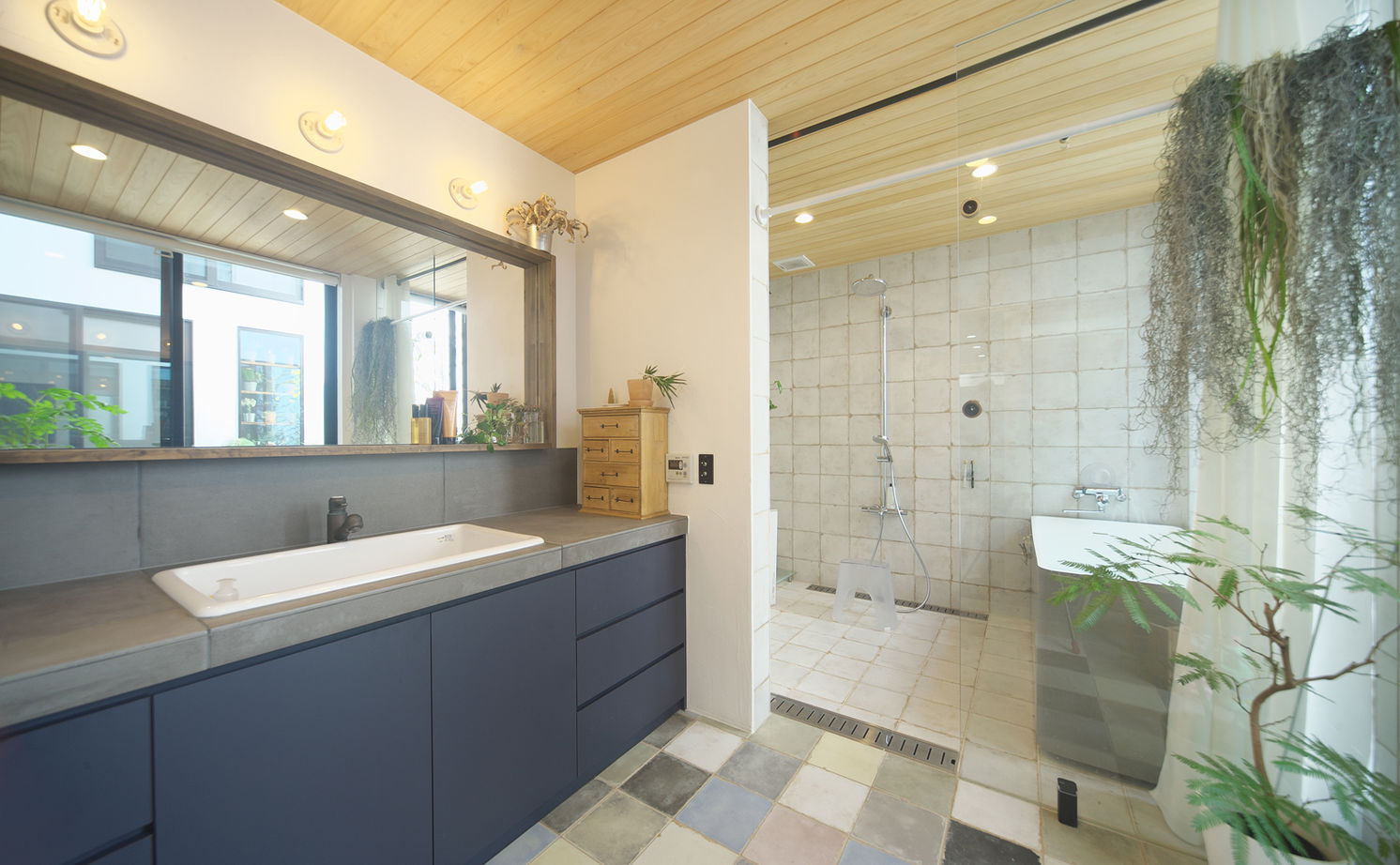 KITOKITO HOME&LIFE 【堺市｜2000万円台｜40坪台｜ペット】自然とつながる中庭や土間…温もりのある木＆しっくいの家の建築実例画像8