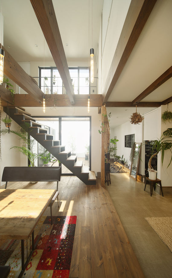 KITOKITO HOME&LIFE 【堺市｜2000万円台｜40坪台｜ペット】自然とつながる中庭や土間…温もりのある木＆しっくいの家の建築実例画像10