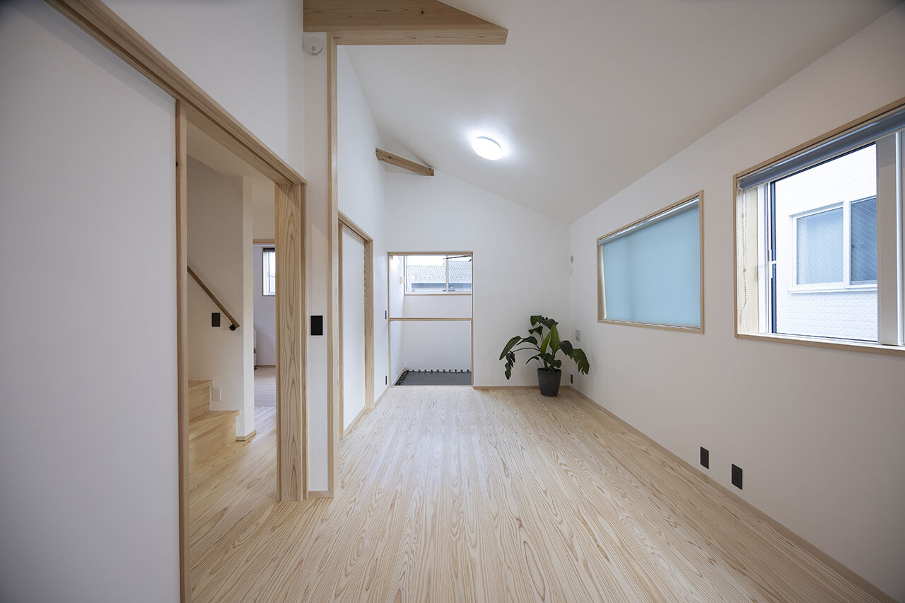 みのり建築舎 【2000万円～2499万円/吹抜/ロフト/間取図】花火も、遊びも、暮らしも楽しむ。4層構造で広がる家族の時間の建築実例画像5