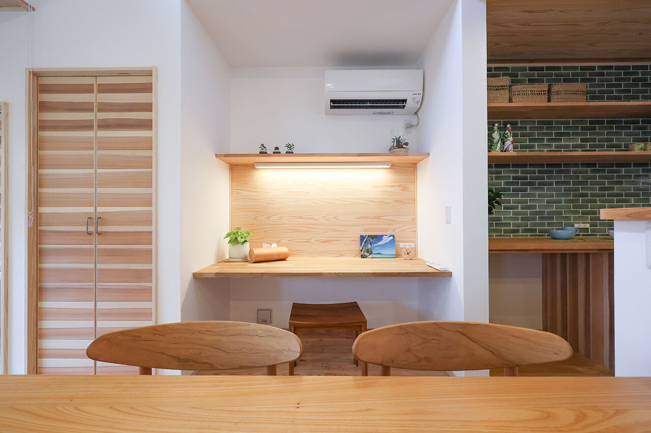 みのり建築舎 【2000万円～2499万円／平屋／間取図】ネコちゃんも暮らしやすい、ビルトインガレージのある平屋の建築実例画像5