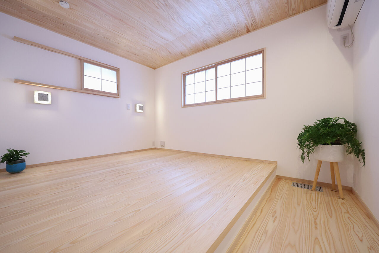 みのり建築舎 【2000万円～2499万円／平屋／間取図】ネコちゃんも暮らしやすい、ビルトインガレージのある平屋の建築実例画像7