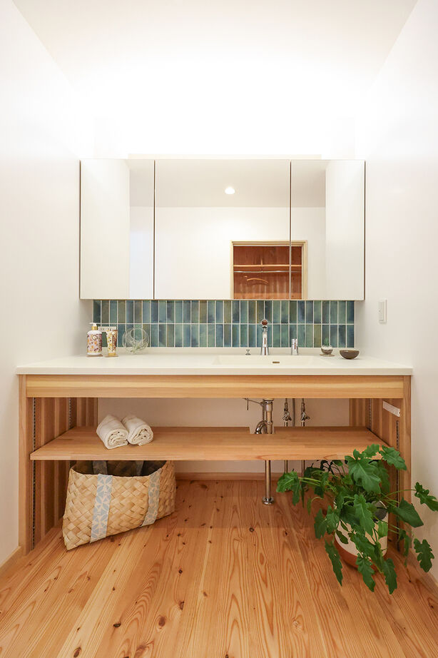 みのり建築舎 【2000万円～2499万円／平屋／間取図】ネコちゃんも暮らしやすい、ビルトインガレージのある平屋の建築実例画像10