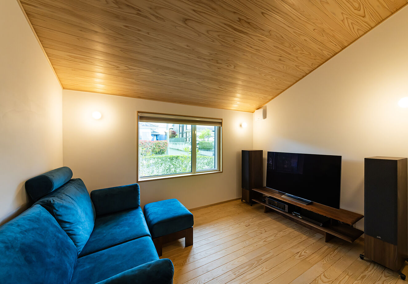 みのり建築舎 【2000万円～2499万円／ZEH／自然素材／吹抜／間取図】家族で音楽を楽しみ、読書に没頭する心地よい木の家の建築実例画像7