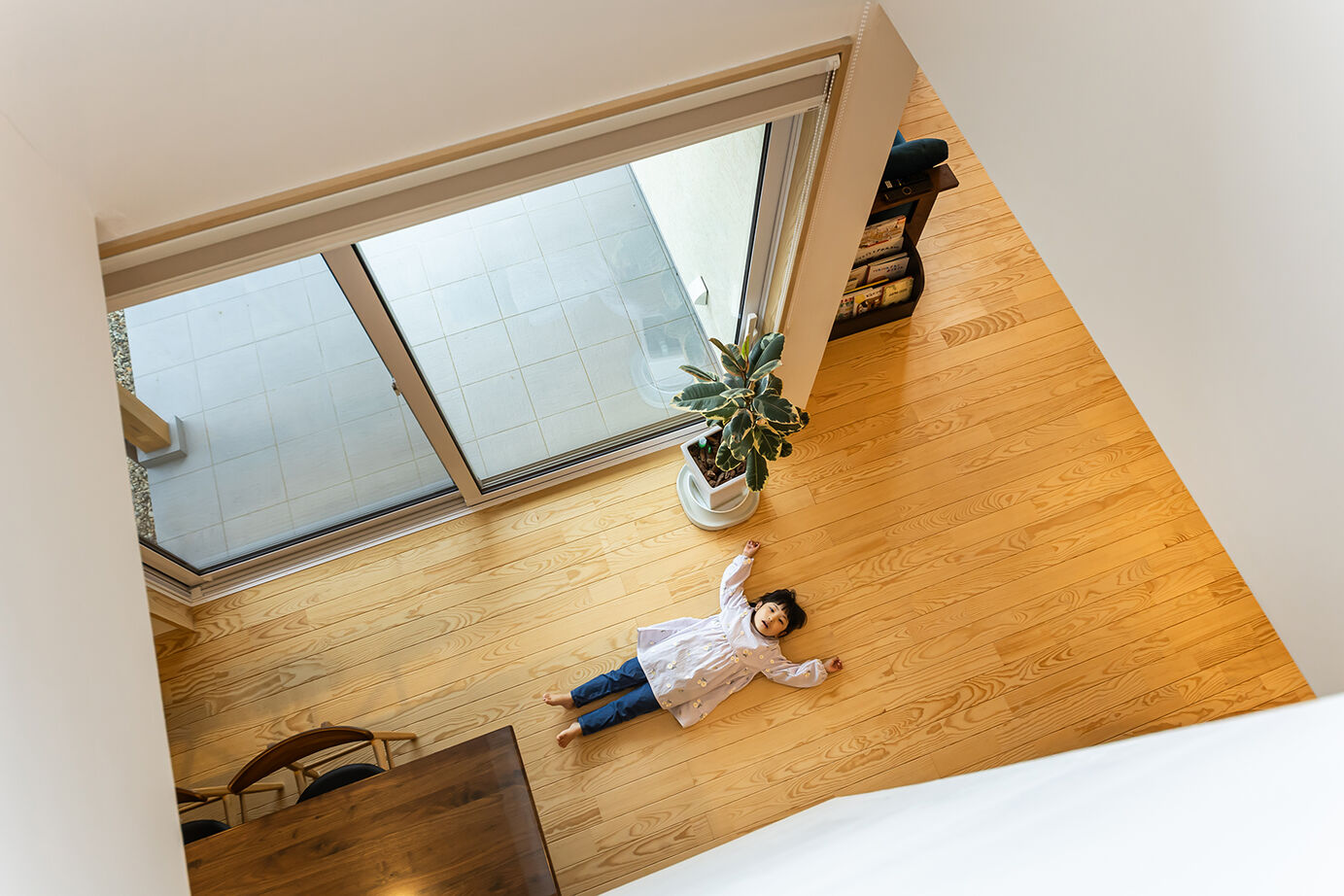 みのり建築舎 【2000万円～2499万円／ZEH／自然素材／吹抜／間取図】家族で音楽を楽しみ、読書に没頭する心地よい木の家の建築実例画像12