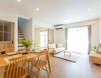 アイフルホーム/シリウスEHC 【2000万円～2499万円／35.6坪／4LDK】家事がラク！ランドリールームやたくさんの大容量収納がある家の建築実例画像1