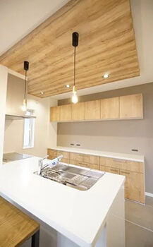 アイフルホーム/シリウスEHC 【2000万円～2499万円／32坪／2LDK】2階にヌックのある家。リビング吹き抜けとオープン階段で開放感も抜群の建築実例画像3