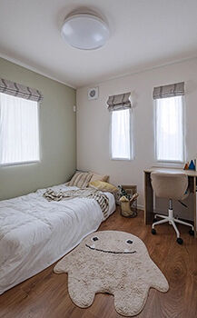 アイフルホーム/シリウスEHC 【2000万円～2499万円／29.8坪／3LDK／平屋】今もミライもずっと暮らしやすい！みんなにやさしい家の建築実例画像6