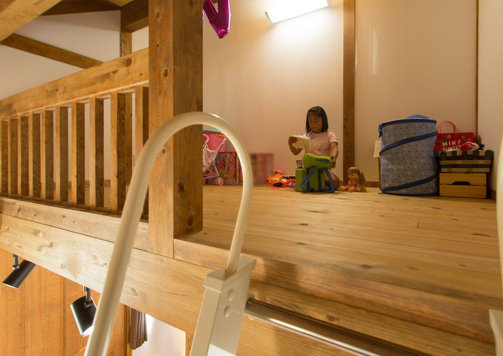 綿半林業 【1000万円台/ひのき】自然素材とたっぷり収納、家事ラク動線など、家族の希望を詰め込んだ下屋がある家の建築実例画像6