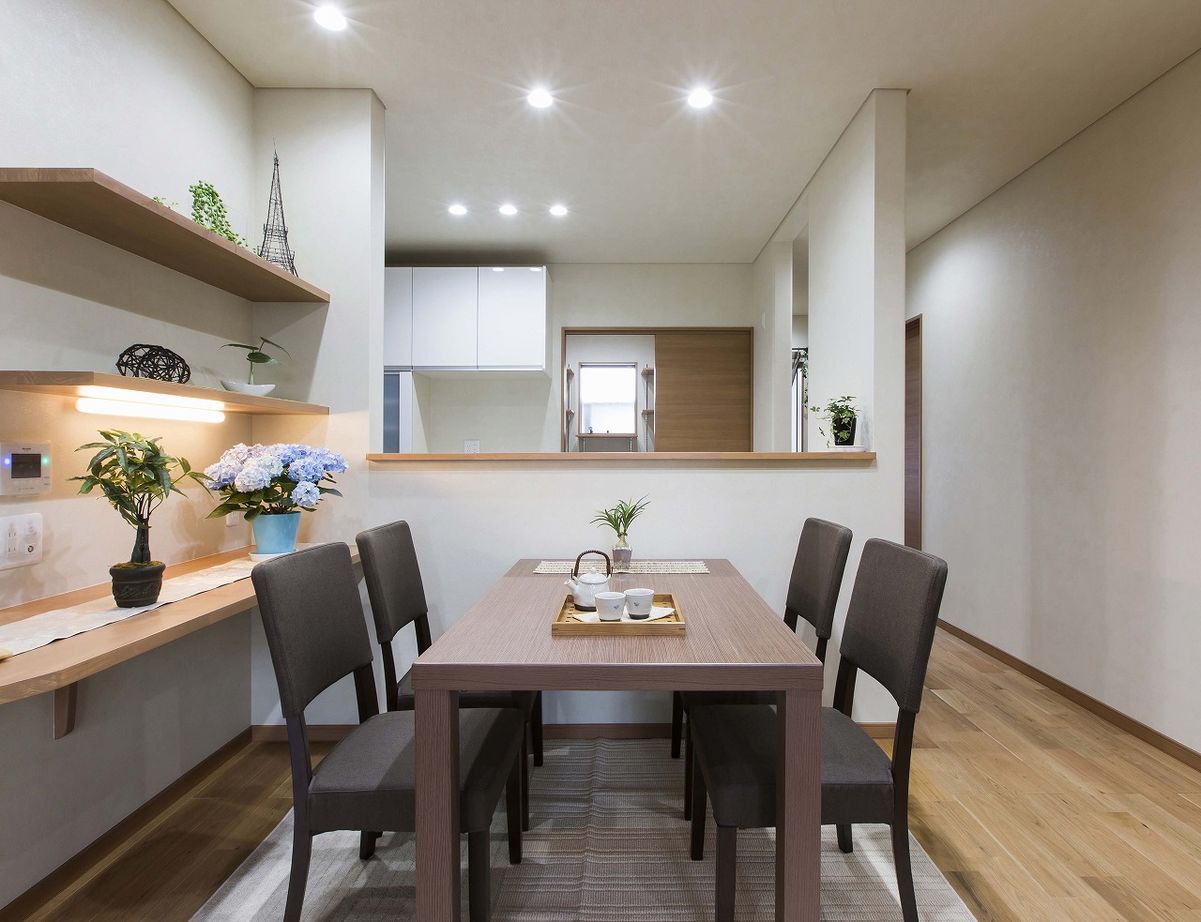 こころ建築設計 【平屋/間取り有/モダンスタイル】多彩な使い方ができる土間収納を設けた平屋の住まいの建築実例画像4