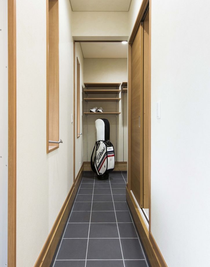 こころ建築設計 【平屋/間取り有/モダンスタイル】多彩な使い方ができる土間収納を設けた平屋の住まいの建築実例画像6