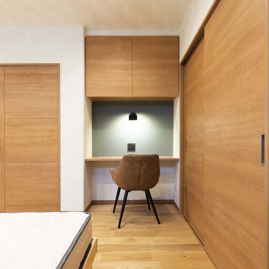 こころ建築設計 【平屋/間取り有】木の質感あふれる造作が魅力。ナチュラルスタイルの平屋の佇まいを実現の建築実例画像9