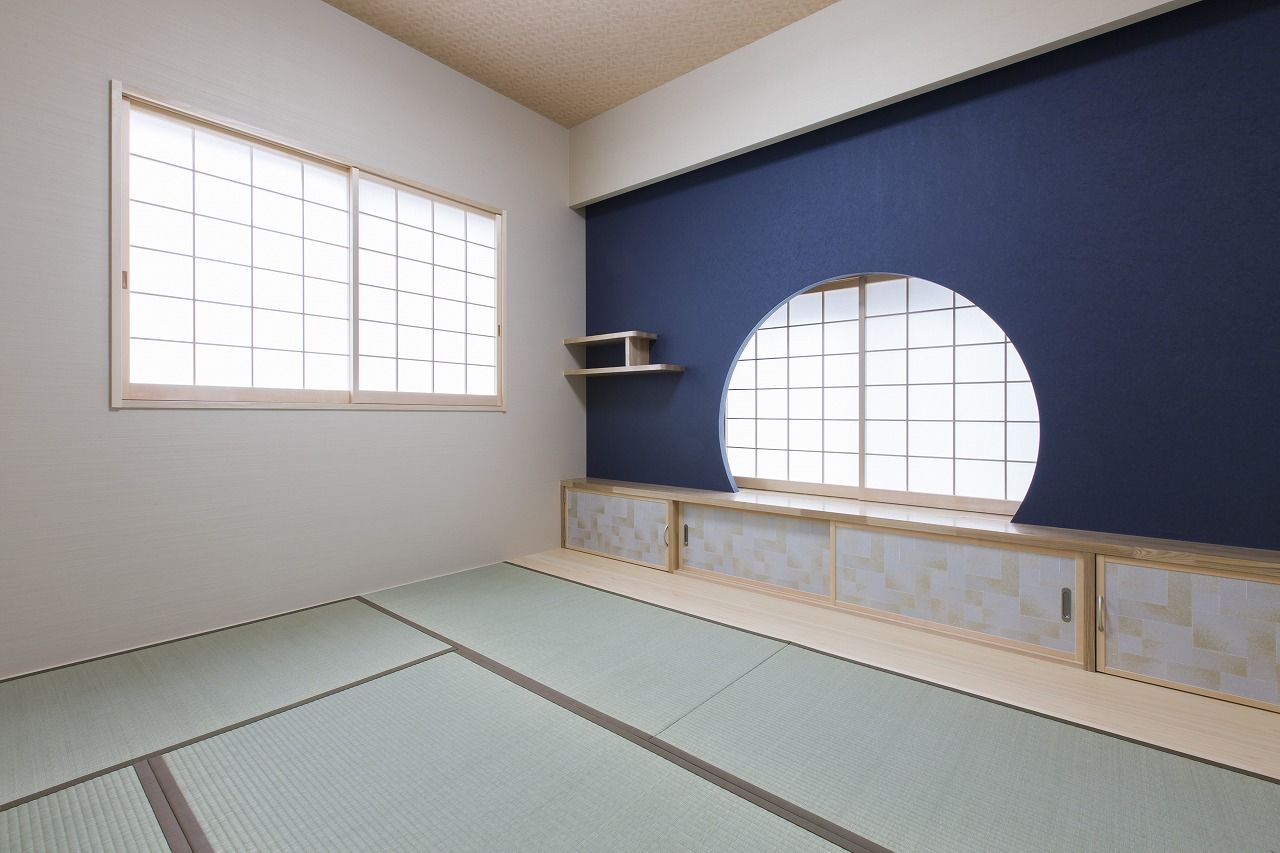 こころ建築設計 ２つの半円の塔が住まいに斬新なデザインと空間をもたらす、個性あふれる住まいの建築実例画像5