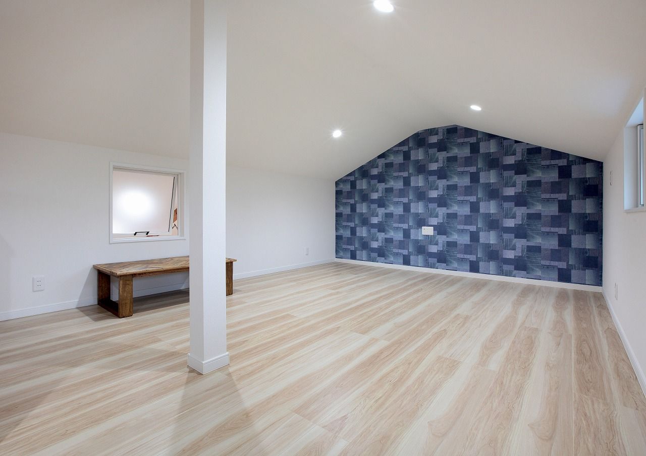 こころ建築設計 【平屋/間取り有】勾配を付けた天井が、平屋とは思えない程の開放感を生み出す住まいの建築実例画像6