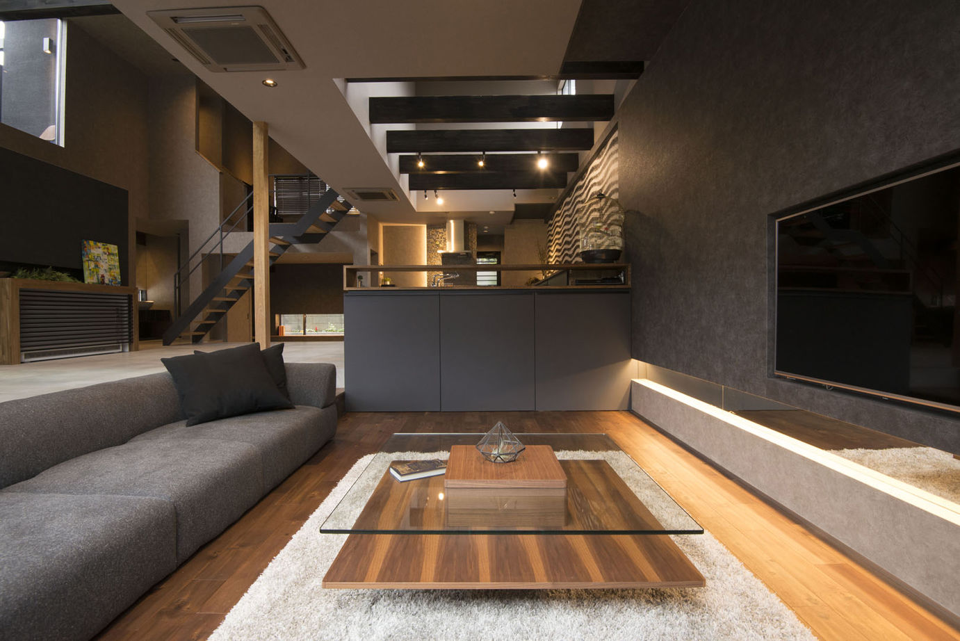 ビーライフ 一級建築士事務所 【奈良県/4000万円～】斬新で快適なラグジュアリー＆ホテルライクな間取設計 高級で豊かな時間を過ごす豪邸の建築実例画像17