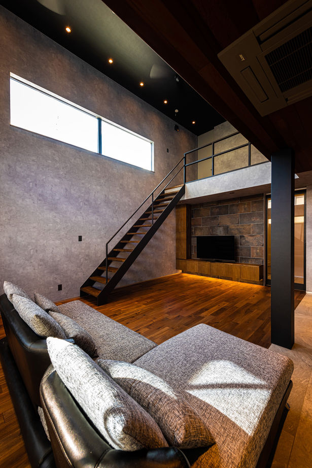 ビーライフ 一級建築士事務所 【奈良県/3000万円台/ホテルライク/高級】間接照明がオシャレな豪邸 大胆な空間と間取り設計で夢をカタチにの建築実例画像4