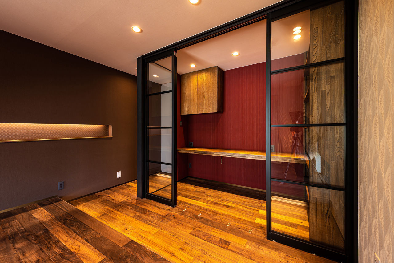 ビーライフ 一級建築士事務所 【奈良県/3000万円台/ホテルライク/高級】間接照明がオシャレな豪邸 大胆な空間と間取り設計で夢をカタチにの建築実例画像9