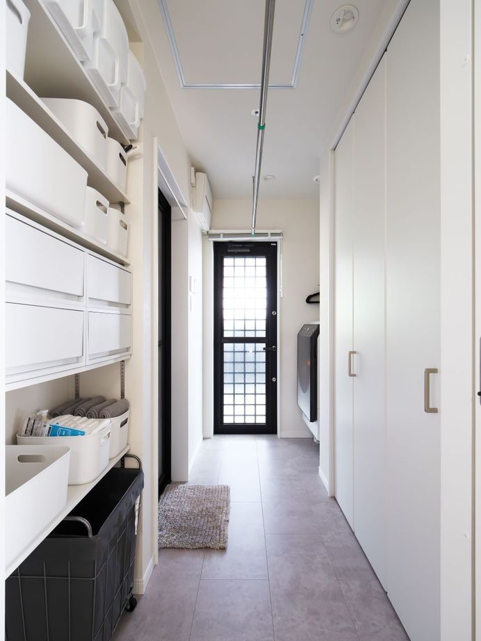 沖田工務店 【寝屋川市｜1000万円台|間取り有】モノトーンインテリア×平屋風プラン。冬でも暖かく過ごせる家の建築実例画像9