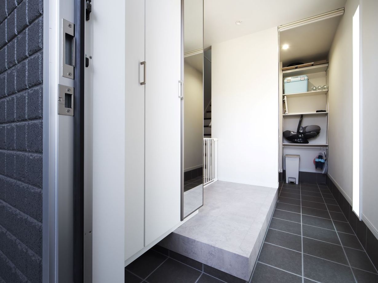 沖田工務店 【寝屋川市｜1000万円台|間取り有】モノトーンインテリア×平屋風プラン。冬でも暖かく過ごせる家の建築実例画像10