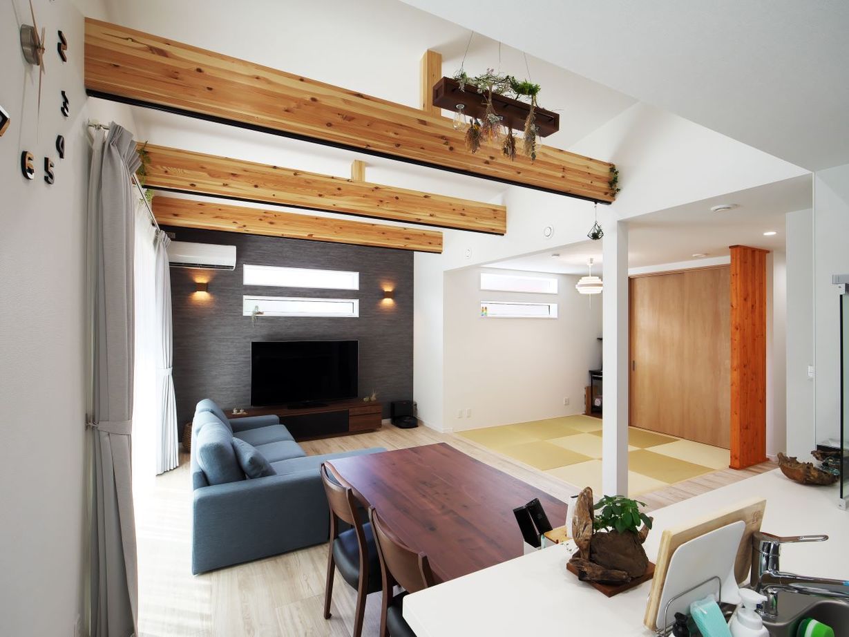 沖田工務店 【大阪府｜1000万円台|間取り有】エアコンに頼らなくていい快適性能。広々LDKや防音室も実現の建築実例画像3