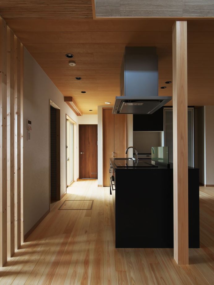 沖田工務店 【寝屋川市｜間取り】高気密・高断熱の長期優良住宅を純和風の佇まいで実現。贅を尽くした造作もたっぷりの建築実例画像3