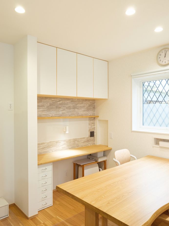 山崎建設 【習志野市/2000万円台/間取り図有り】リビングの吹抜けが開放的なジャパンディスタイルの住まいの建築実例画像5