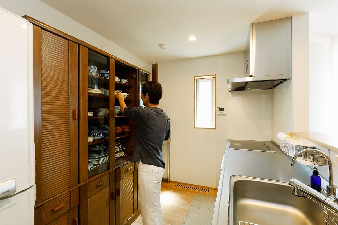 山崎建設 【船橋市/3000万円台/間取り図有り】夏も冬も快適な室内温度を保つ、こだわりの空調設備がある住まいの建築実例画像4