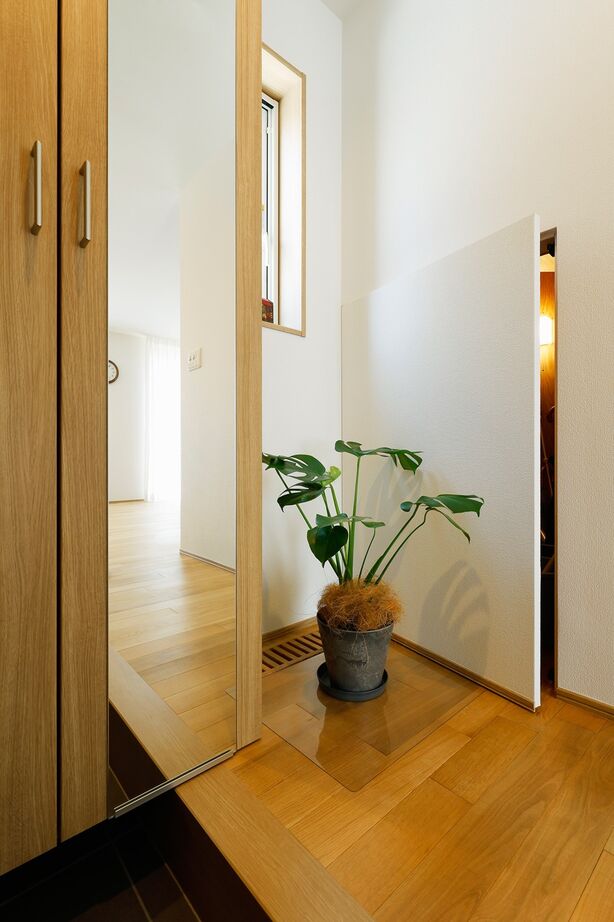 山崎建設 【船橋市/3000万円台/間取り図有り】夏も冬も快適な室内温度を保つ、こだわりの空調設備がある住まいの建築実例画像10