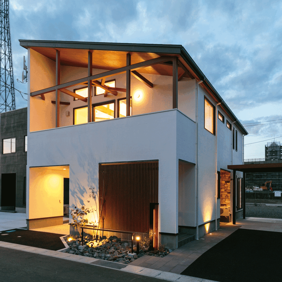 無添加住宅/東野建設工業の建築実例画像