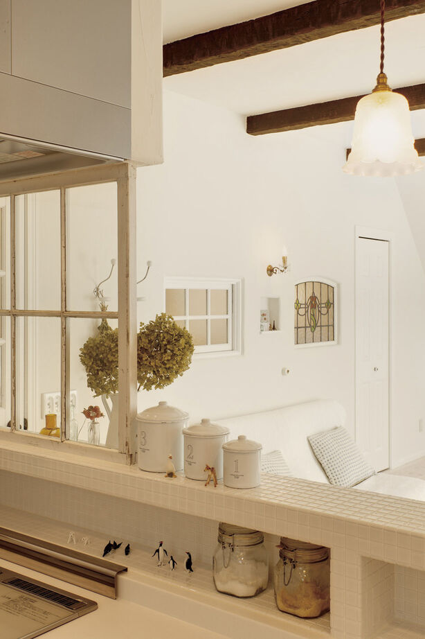 フラワーホーム 【1530万円/自然素材/24.8坪狭小地/タイルキッチン】無垢床も塗り壁も！憧れのナチュラルハウスが予算内の建築実例画像4