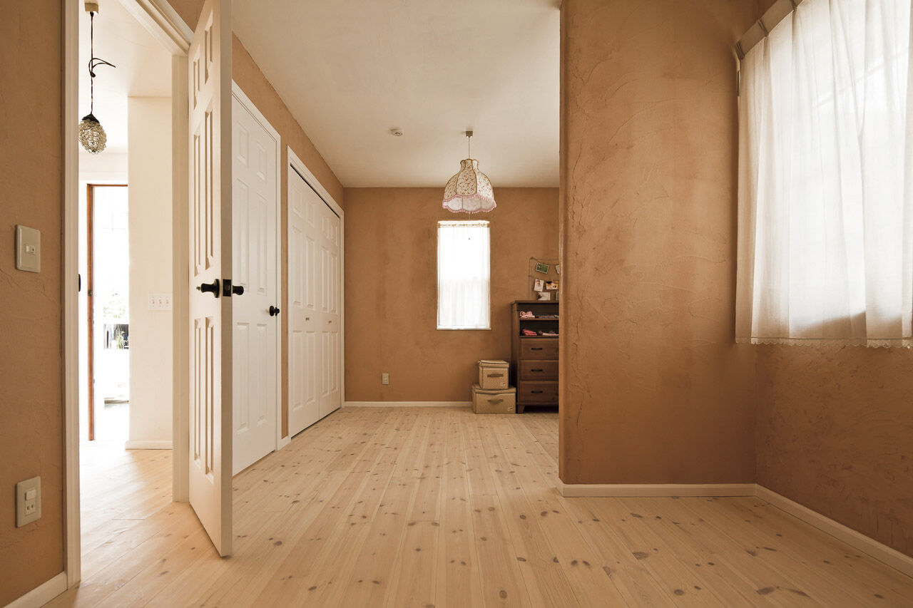 フラワーホーム 【1530万円/自然素材/24.8坪狭小地/タイルキッチン】無垢床も塗り壁も！憧れのナチュラルハウスが予算内の建築実例画像8