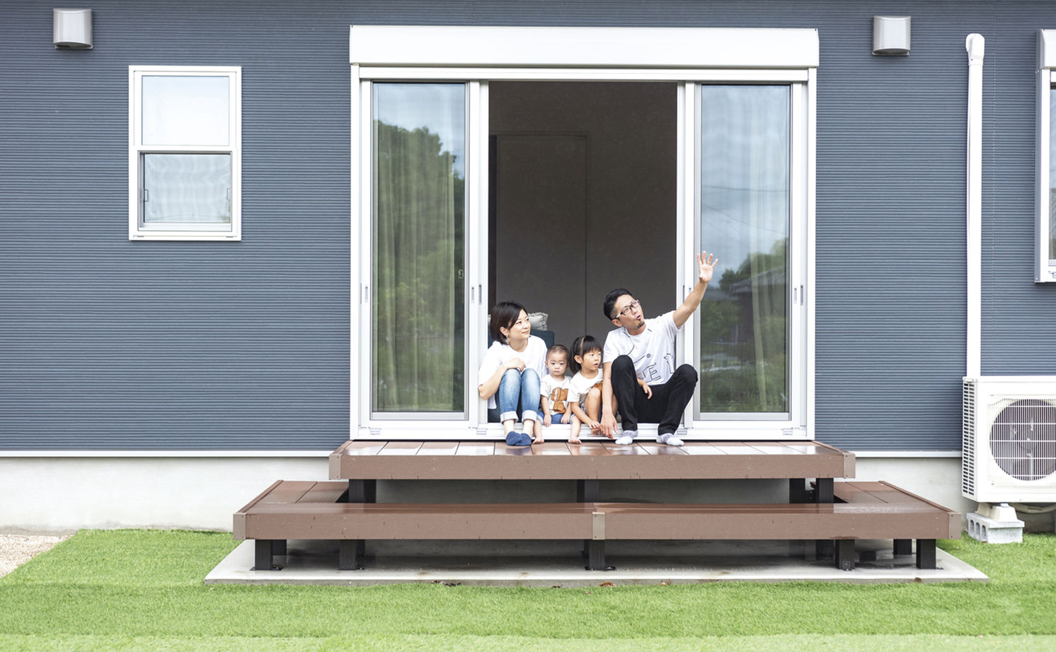 昭和建設 平屋でもリビングは天井高4.4ｍの開放感。パパのトレーニングや家事ラクにも配慮した、アイデア満載の家の建築実例画像20