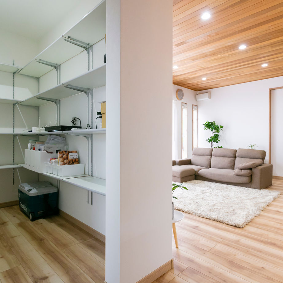 昭和建設 【1900万円台で建てた家／平屋】家事ラク動線と理想のインテリアを両立させて、心地よく暮らすの建築実例画像4
